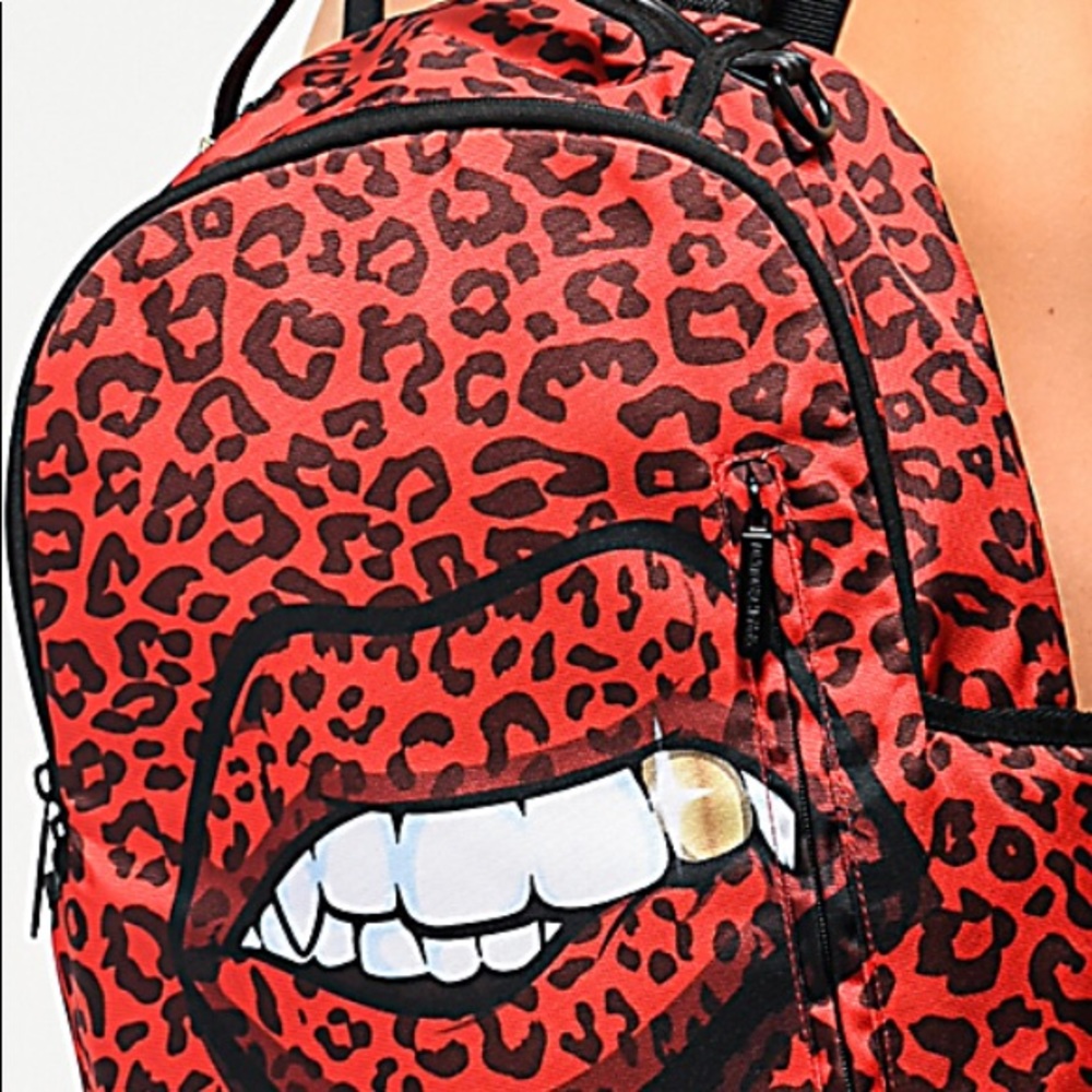 Spray ground backpack